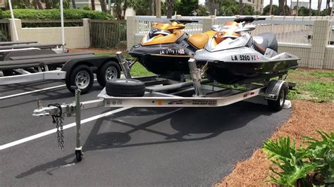 The Convenience and Ease of Use of Magic Tilt Double Jet Ski Trailers